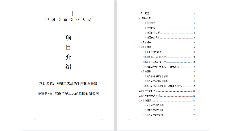 商業(yè)計(jì)劃書編寫