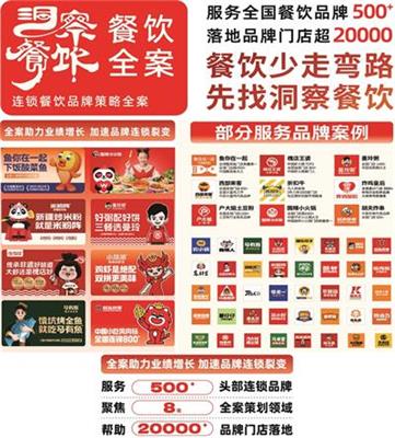 洞察餐飲-餐飲品牌全案